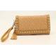 Nocona Annabelle Basketweave Bling And Tassels Clutch