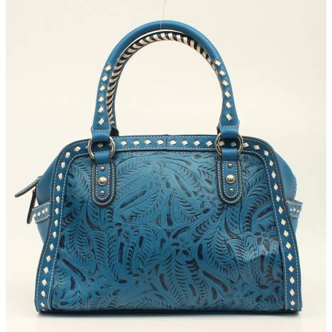 Nocona Nora Floral Embossed Stitched Doctor Bag