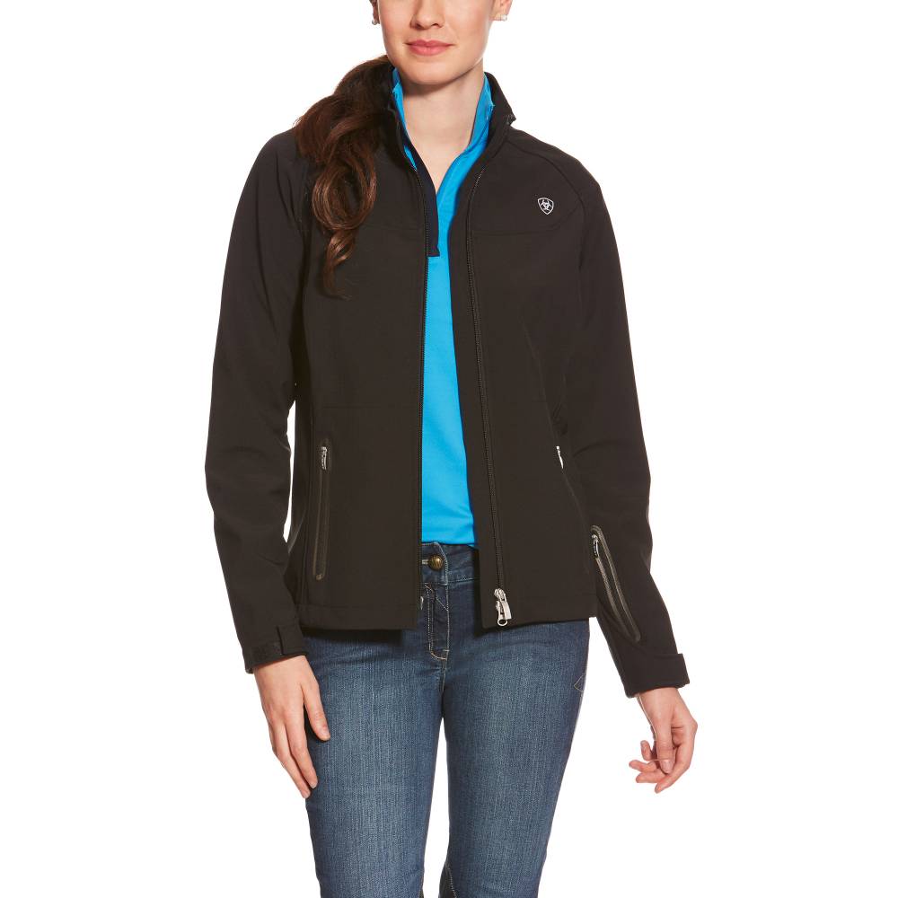 Ariat Ladies Vivid Softshell Jacket Black HorseLoverZ