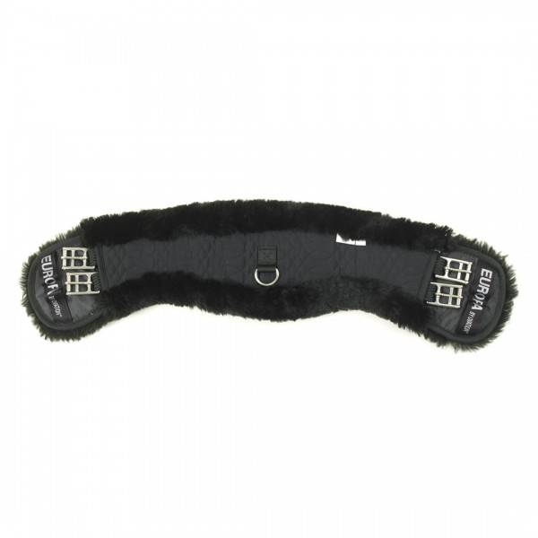 470218BKBK 26 Europa Sheepskin HWTH Dressage Girth sku 470218BKBK 26