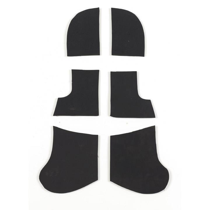 470224BLK ONE Europa Sheepskin Triple Shim Kit - Foam sku 470224BLK ONE