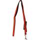 Ribbon Overlay Single Thick Dog Lead - Red Barbed Wire