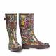 Blazin Roxx Ladies Bonnie Funky Floral Rain Boots