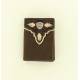 Ariat Overlay Shield Concho Tri-Fold Wallet
