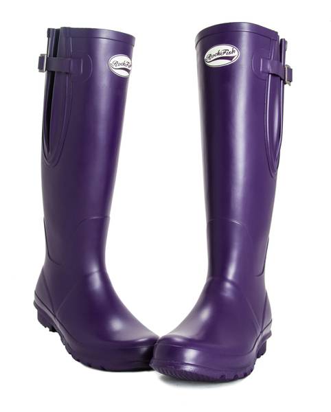 Ladies Rockfish Adjustable Wellington Boots Various Sizes And Colours Available 