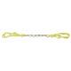 Partrade Oval Link Curb Chain W/ Tie Straps
