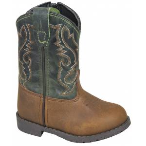 Smoky Mountain Toddler Hopalong Leather Western Boots