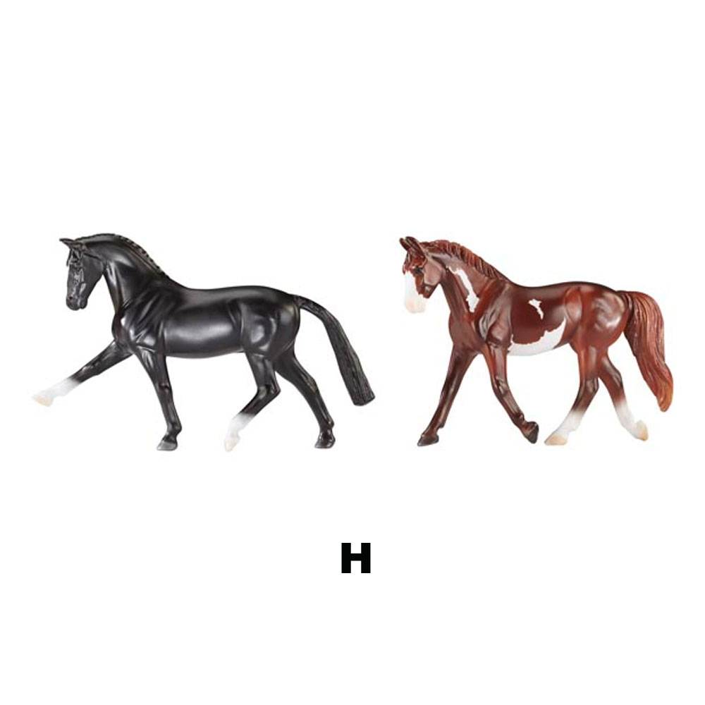 Breyer Stablemate Mystery Foal Set - Black Pinto | HorseLoverZ