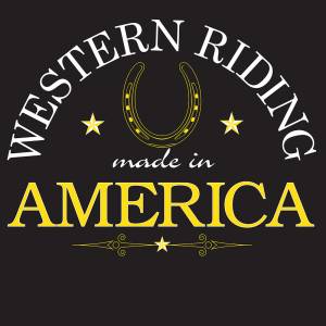 Sound Equine Adult Western Riding Made In America Tee Shirt