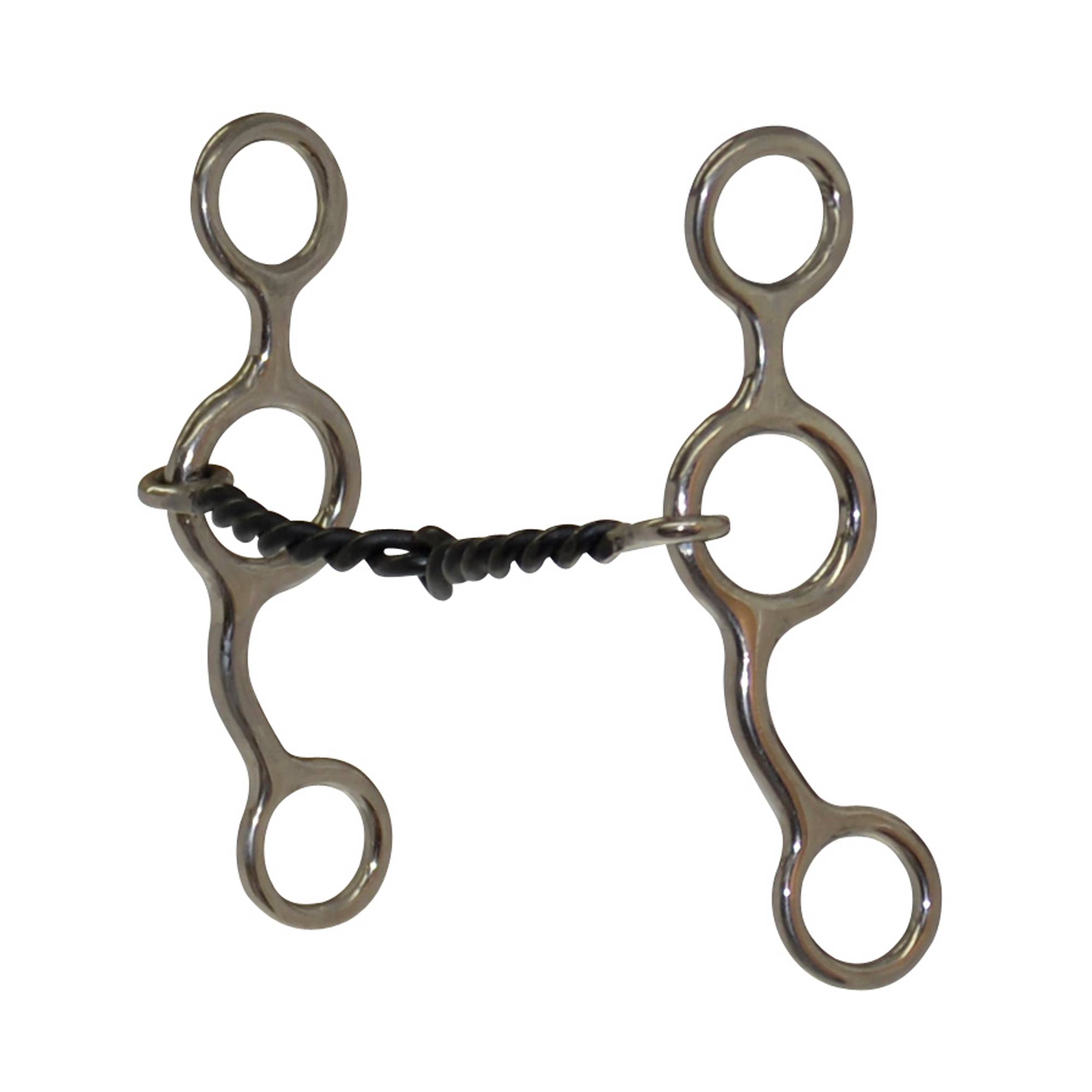Diamond R Junior Cowhorse 5/16" Twisted Snaffle Bit