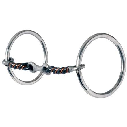 Reinsman Stage A Medium Loose Ring Sweet & Sour Dogbone Snaffle Bit