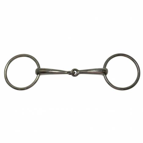 Reinsman Diamond R Loose Ring Snaffle Bit