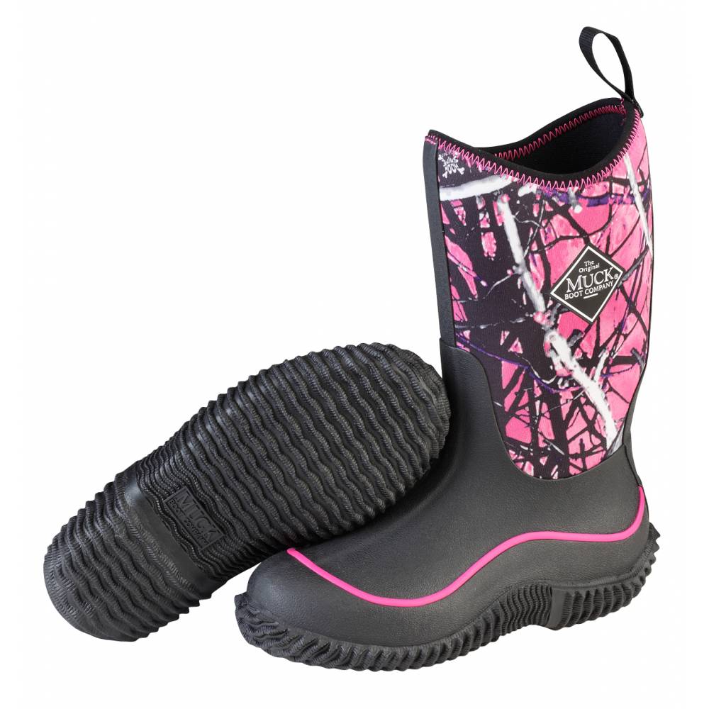 Muck Boots Youth Hale - Black Muddy Girl | HorseLoverZ