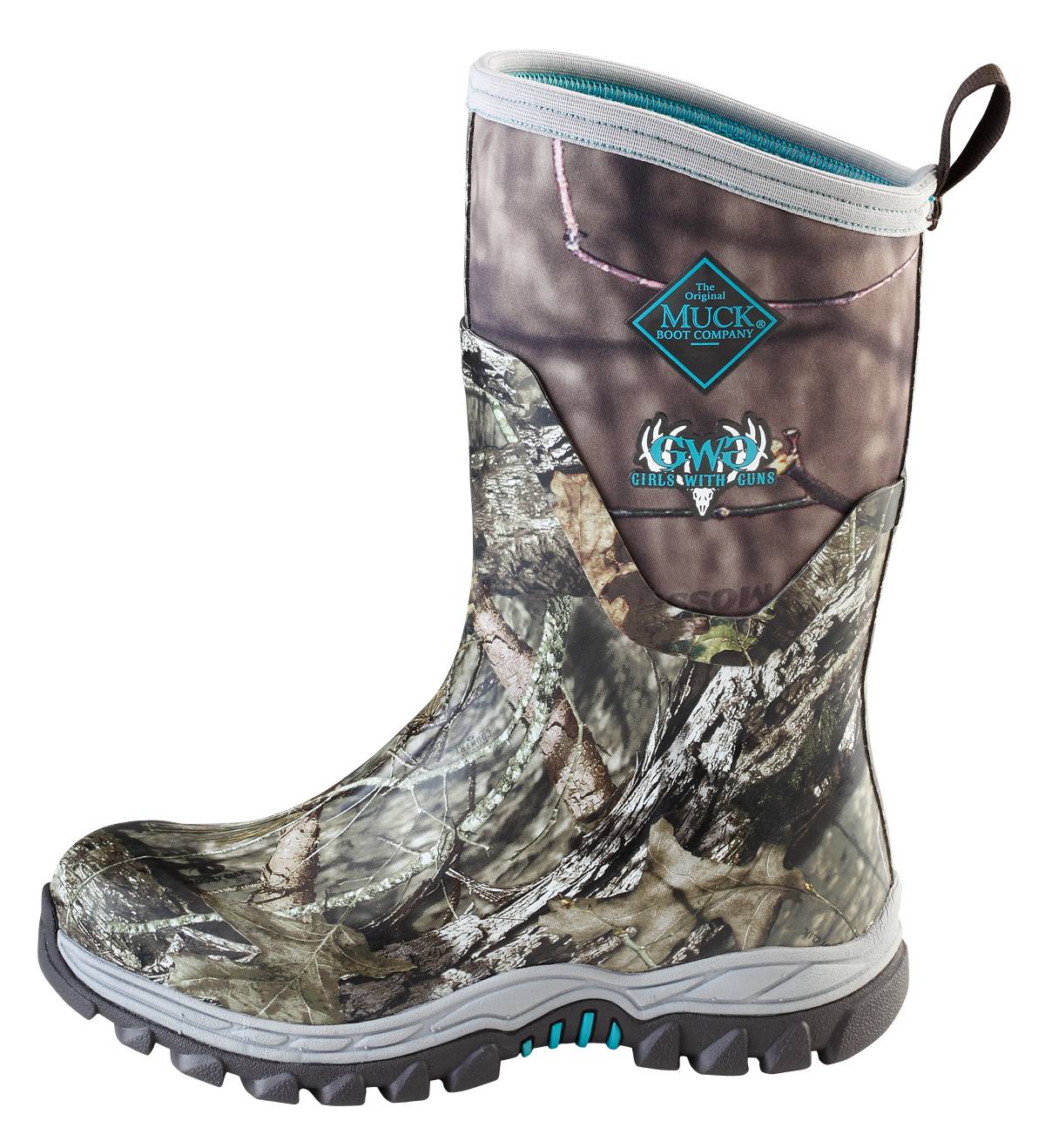 Muck Boots Ladies Arctic Hunter Tall Bark Realtree Xtra Pink