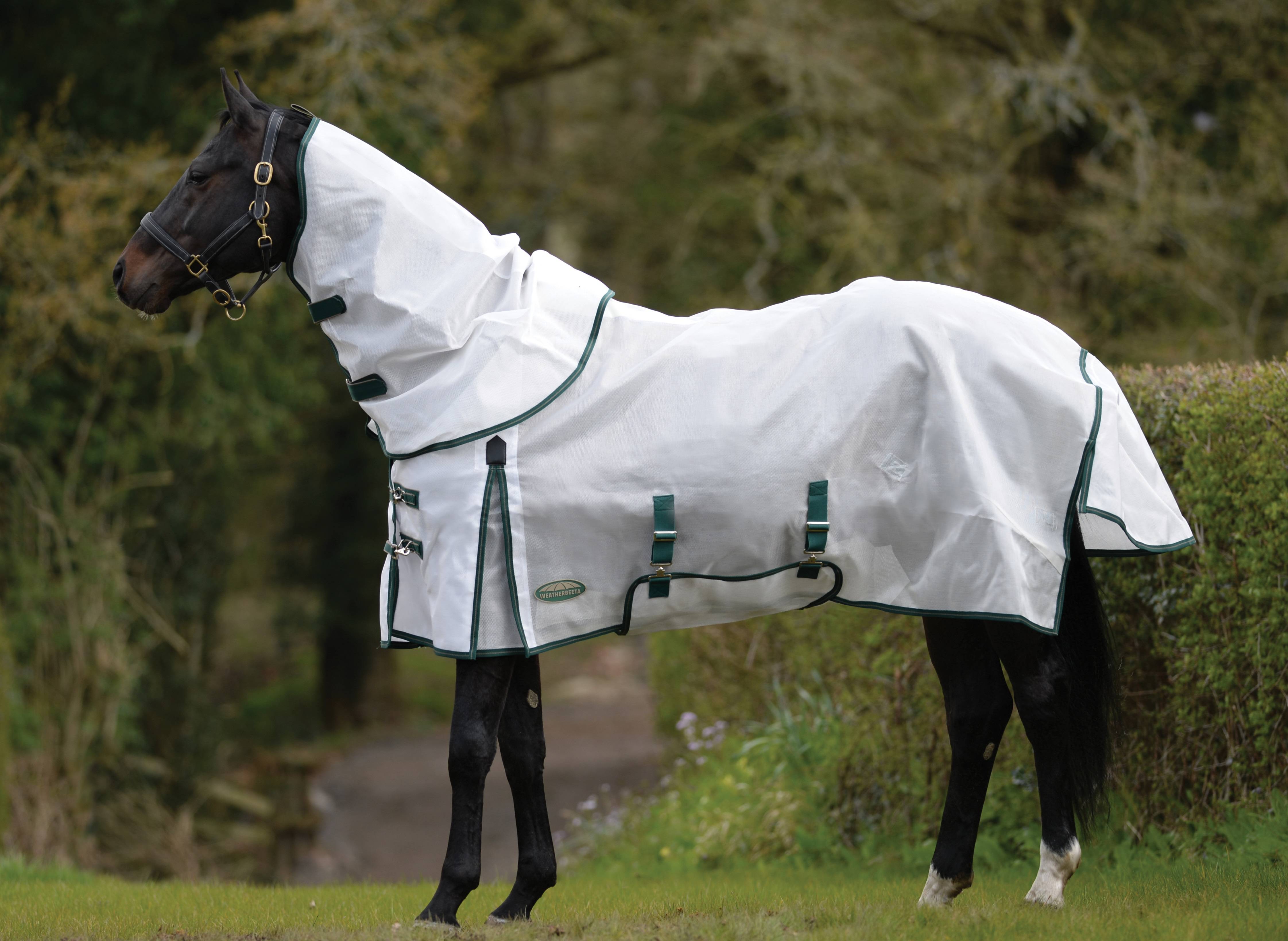 WeatherBeeta ComFiTec Dura-Mesh Detach-A-Neck Fly Sheet