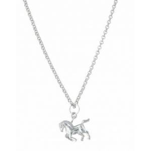 Montana Silversmiths Cowboy Way Horse Necklace