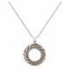Montana Silversmiths Twisted Wreath Of Burnished Ribbon Necklace