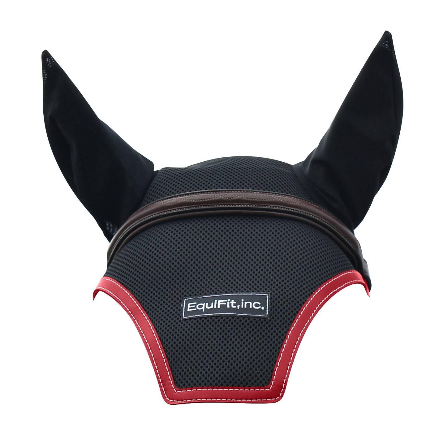 EquiFit Logo Ear Bonnet with Colored Trim