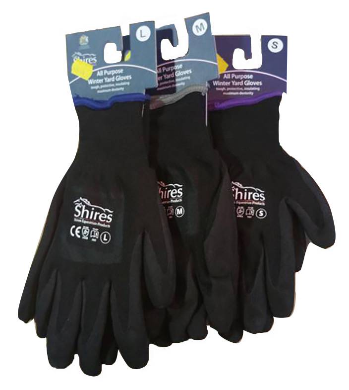 shires winter yard gloves