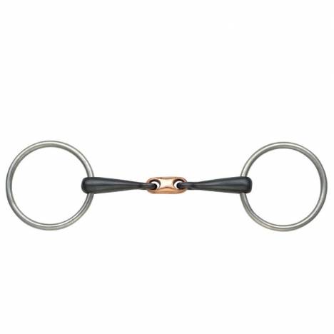 Shires Copper Lozenge Sweet Iron Snaffle Bit