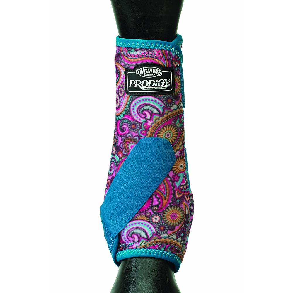 Weaver Prodigy Performance Boots - Paisley - 4-Pack | HorseLoverZ