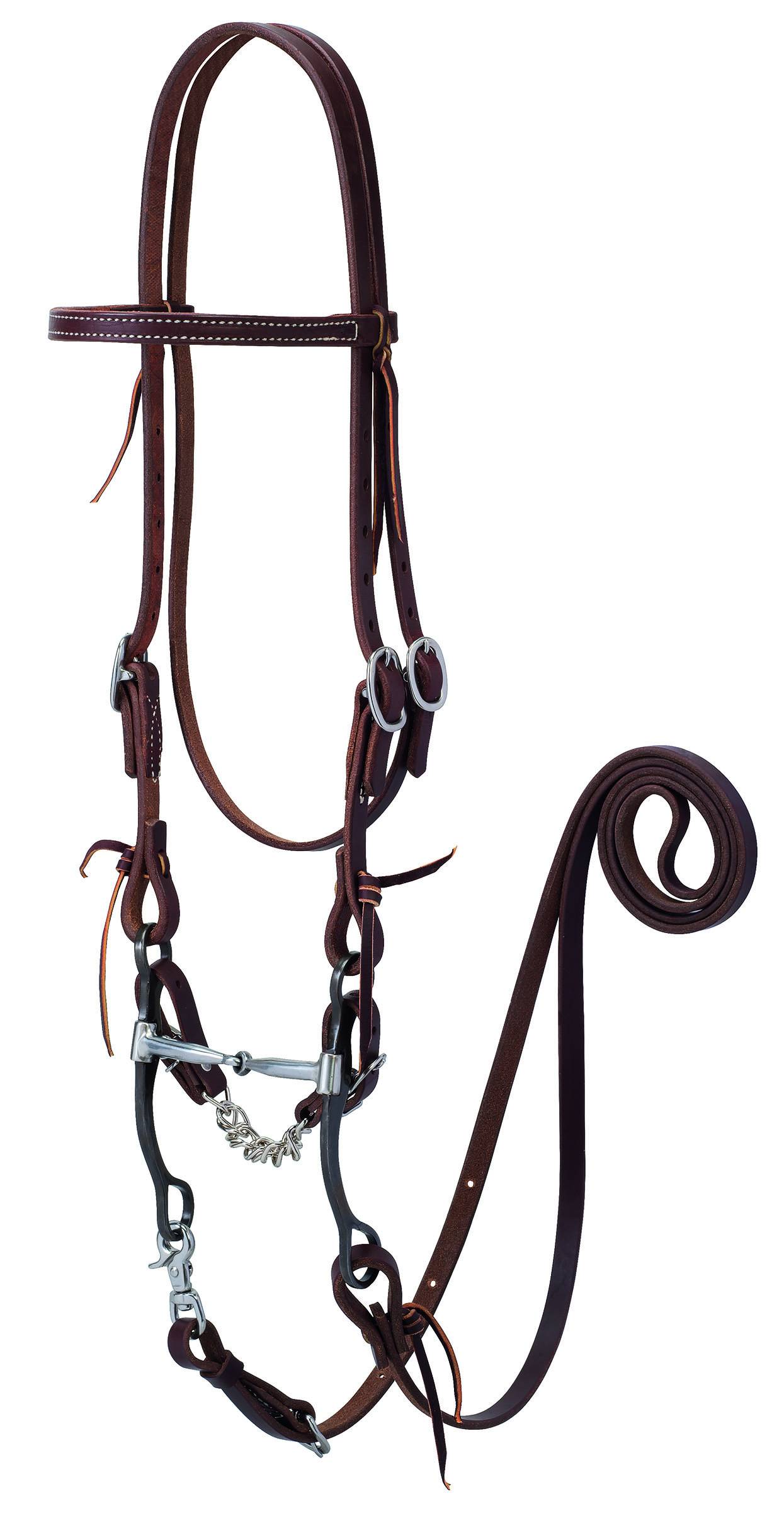 Weaver Working Tack Bridle With Snaffle Bit