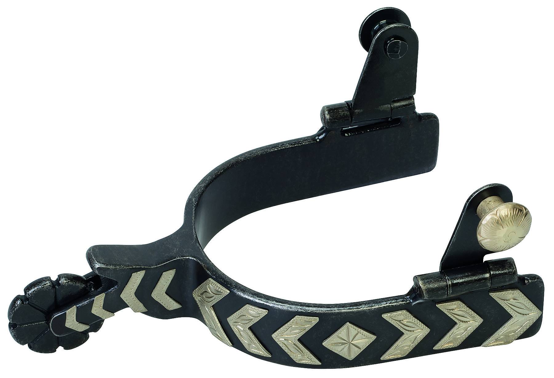 Weaver Ladies German Silver Chevron Trim Spur