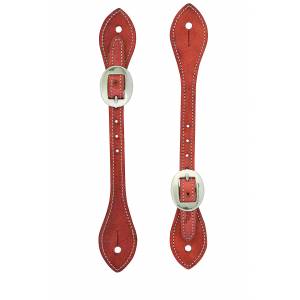 Weaver Mens Flared Harness Leather Spur Straps