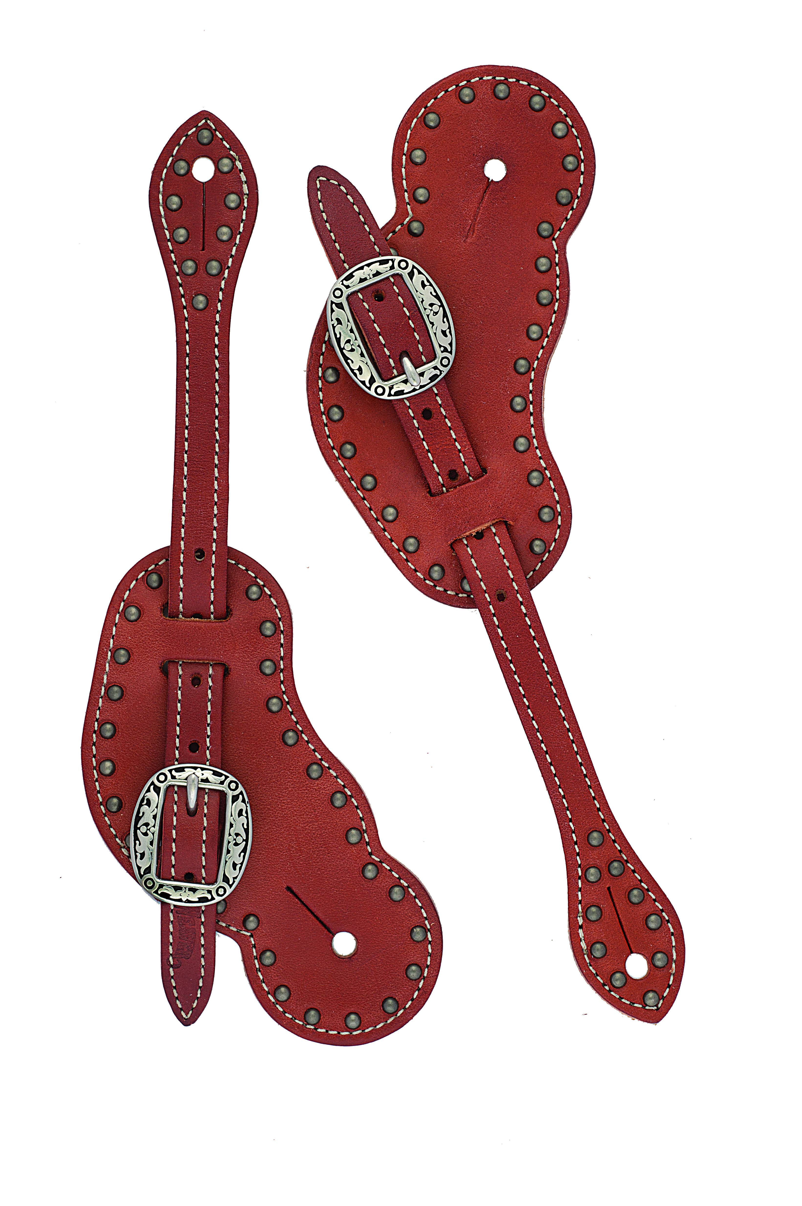 Weaver Buckaroo Buttered Harness Leather Spur Straps