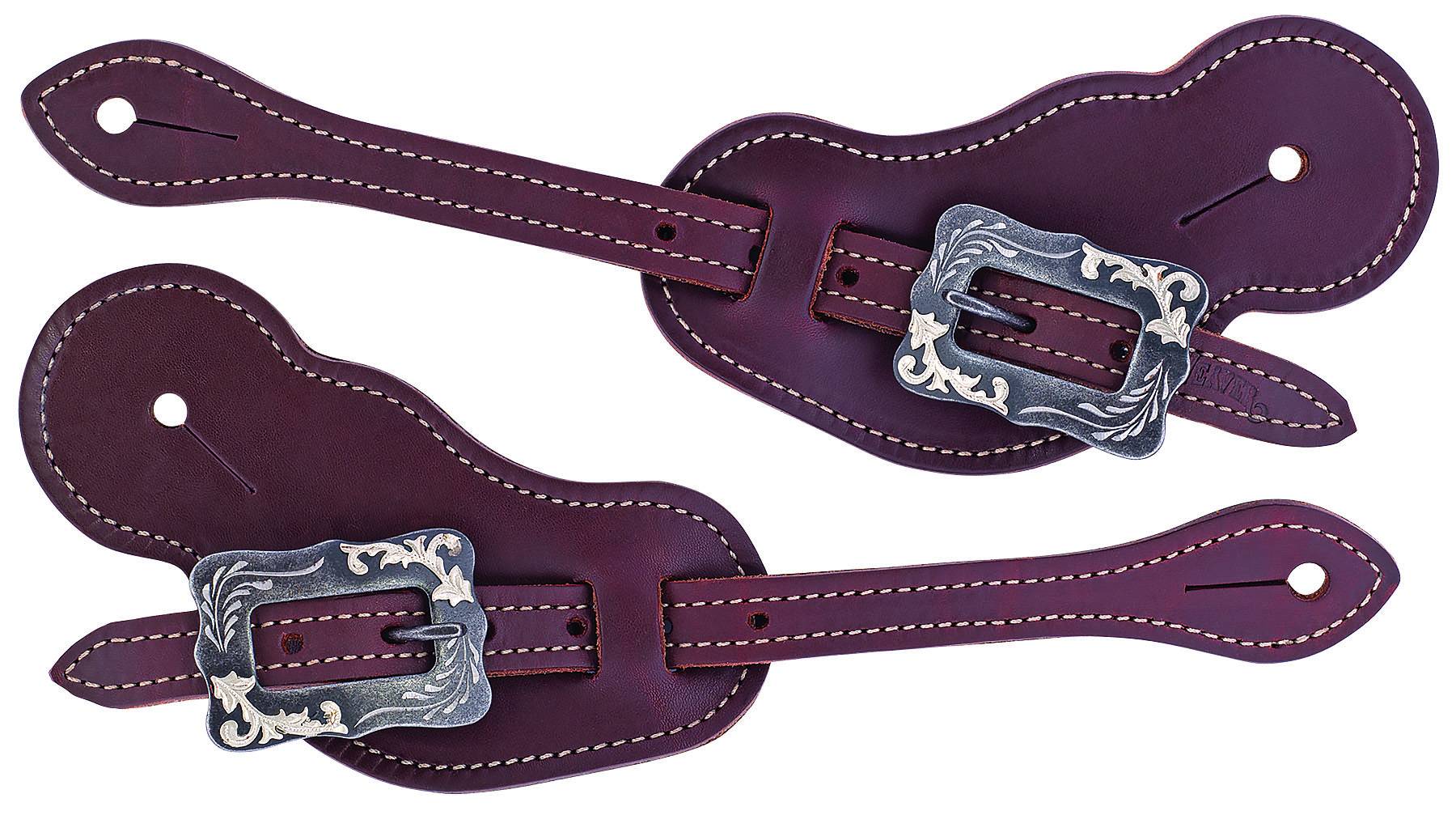 Weaver Buckaroo Oiled Harness Leather Spur Straps
