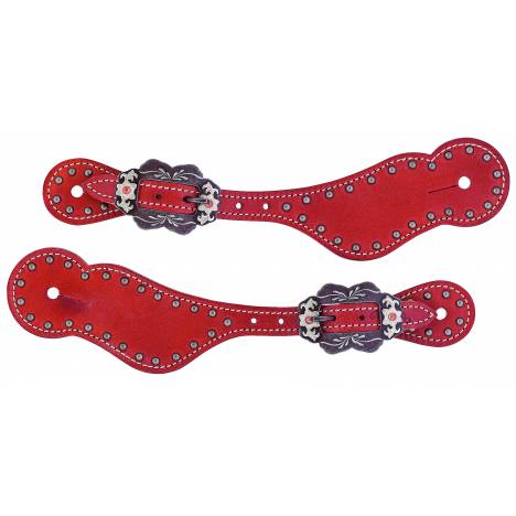 Weaver Ladies Buttered Harness Leather Spur Straps