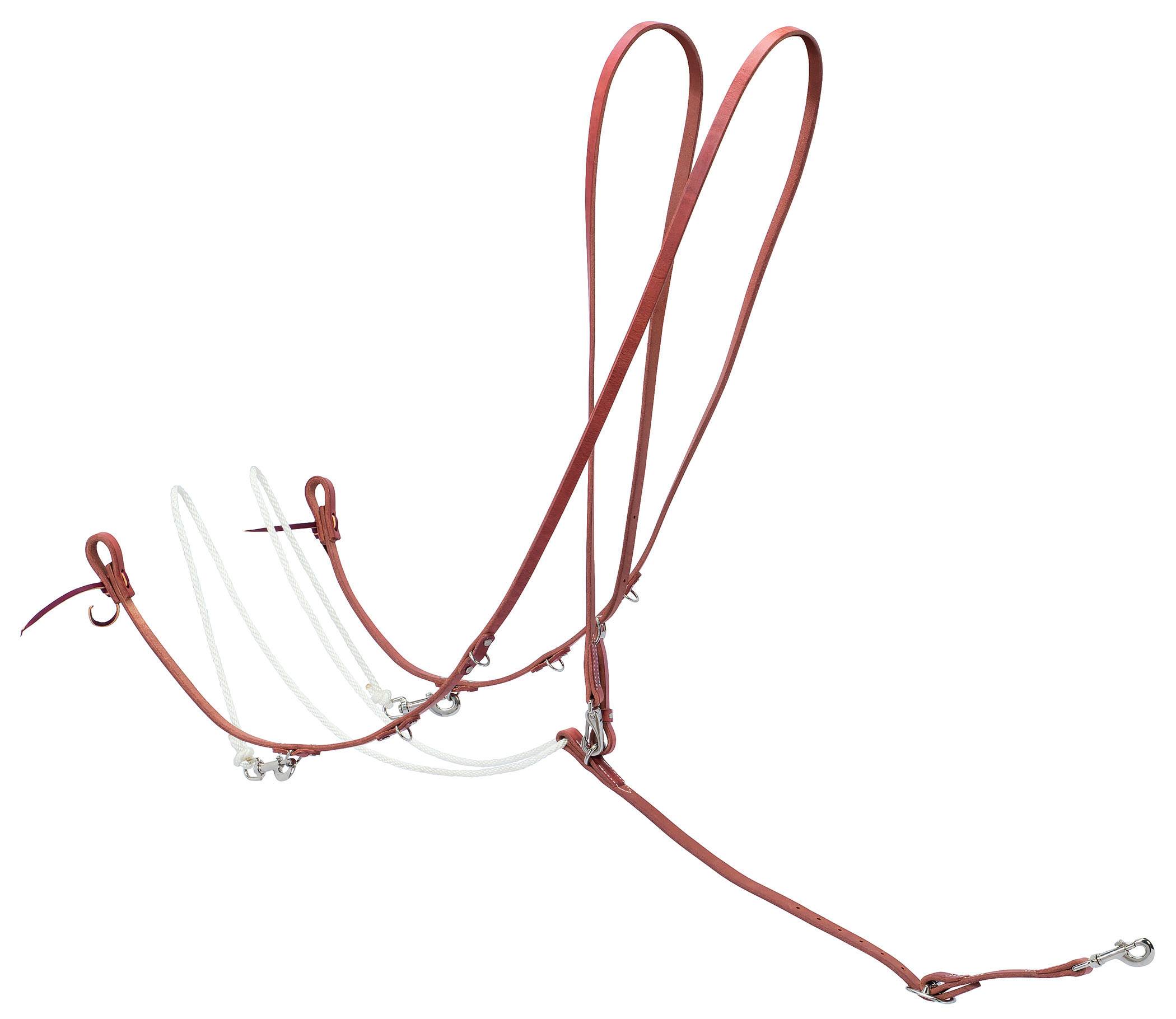 Weaver Roper Style Harness Leather German Martingale