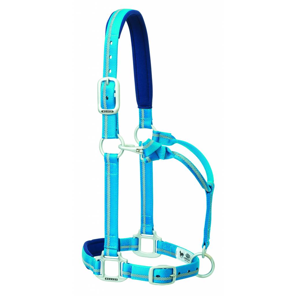 Weaver Nylon Padded Reflective Adjustable Horse Halter