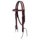 Weaver Floral Carved Pony Browband Headstall