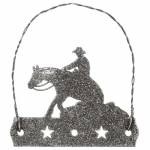 Tough-1 Equine Motif Ornament With Glitter Finish - Reiner