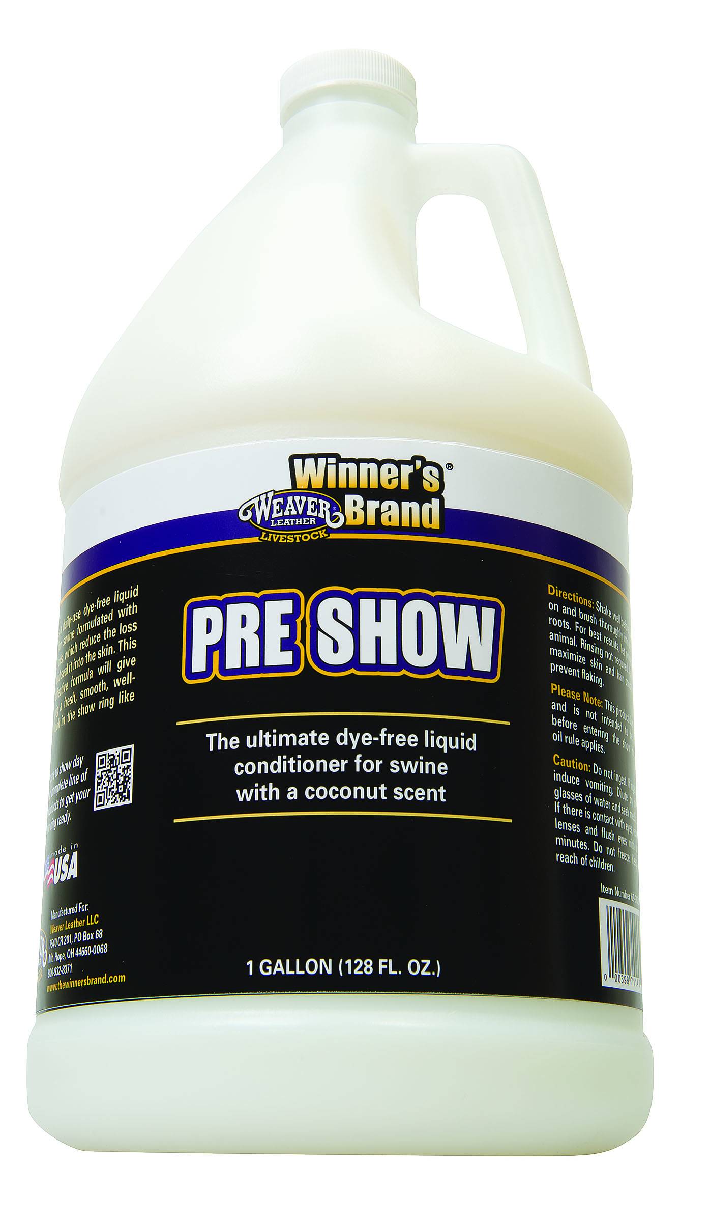 Weaver Swine Preshow Conditioner