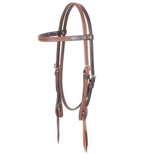 Martin Roughout Stainless Knots Browband Headstall