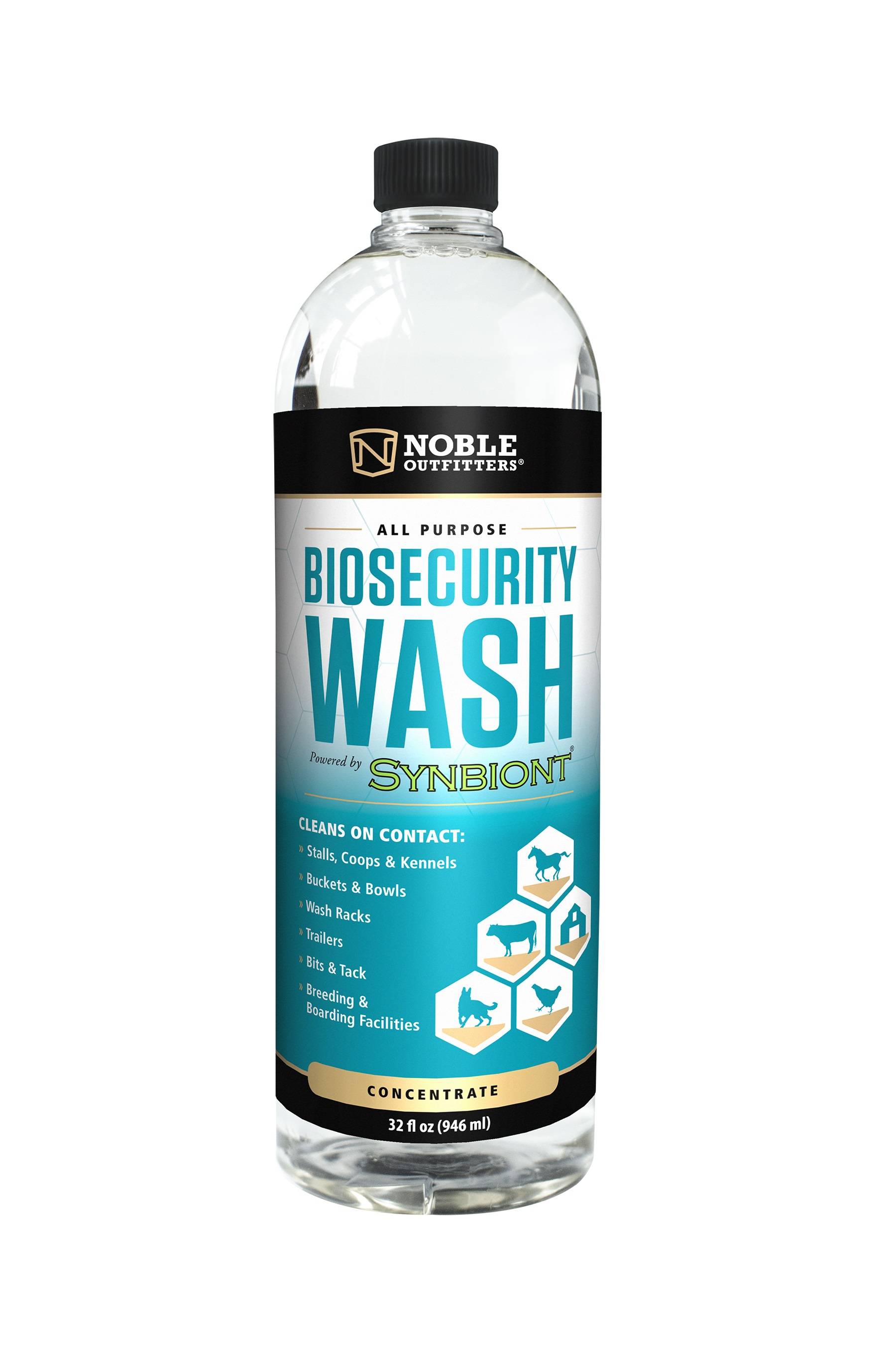 Noble Equestrian  Biosecurity Wash Concentrate - 32 oz