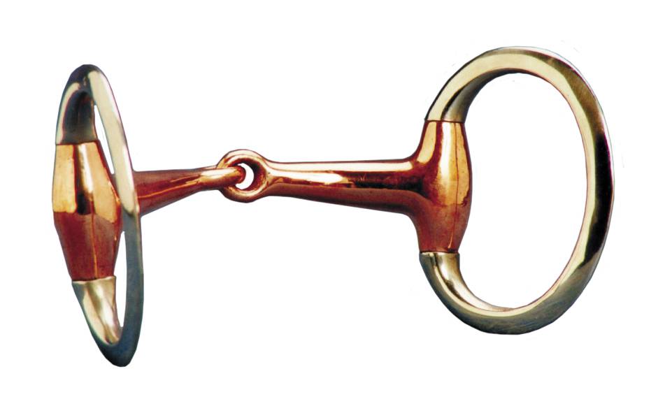 Colorado Saddlery Copper Mouth Eggbutt Bit