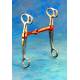 Colorado Saddlery Copper Mouth Tom Thumb Snaffle Bit