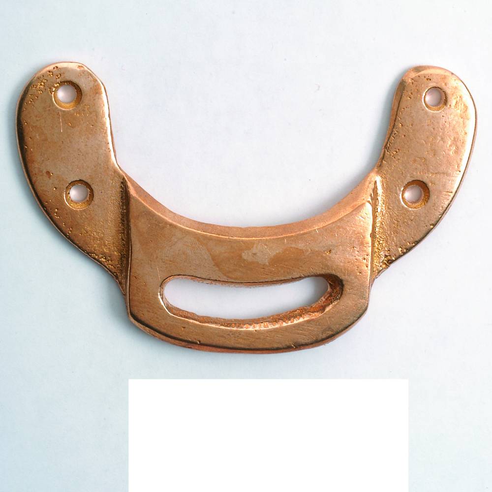 Colorado Saddlery Flat Plate Rigging Plates Brass HorseLoverZ