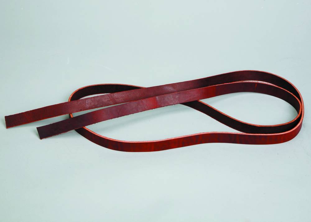 Colorado Saddlery Red Latigo Leather Strips HorseLoverZ