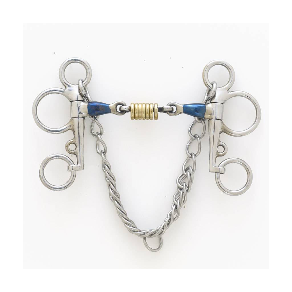 Centaur Tt Pelham Dbl Joint Brass Ring