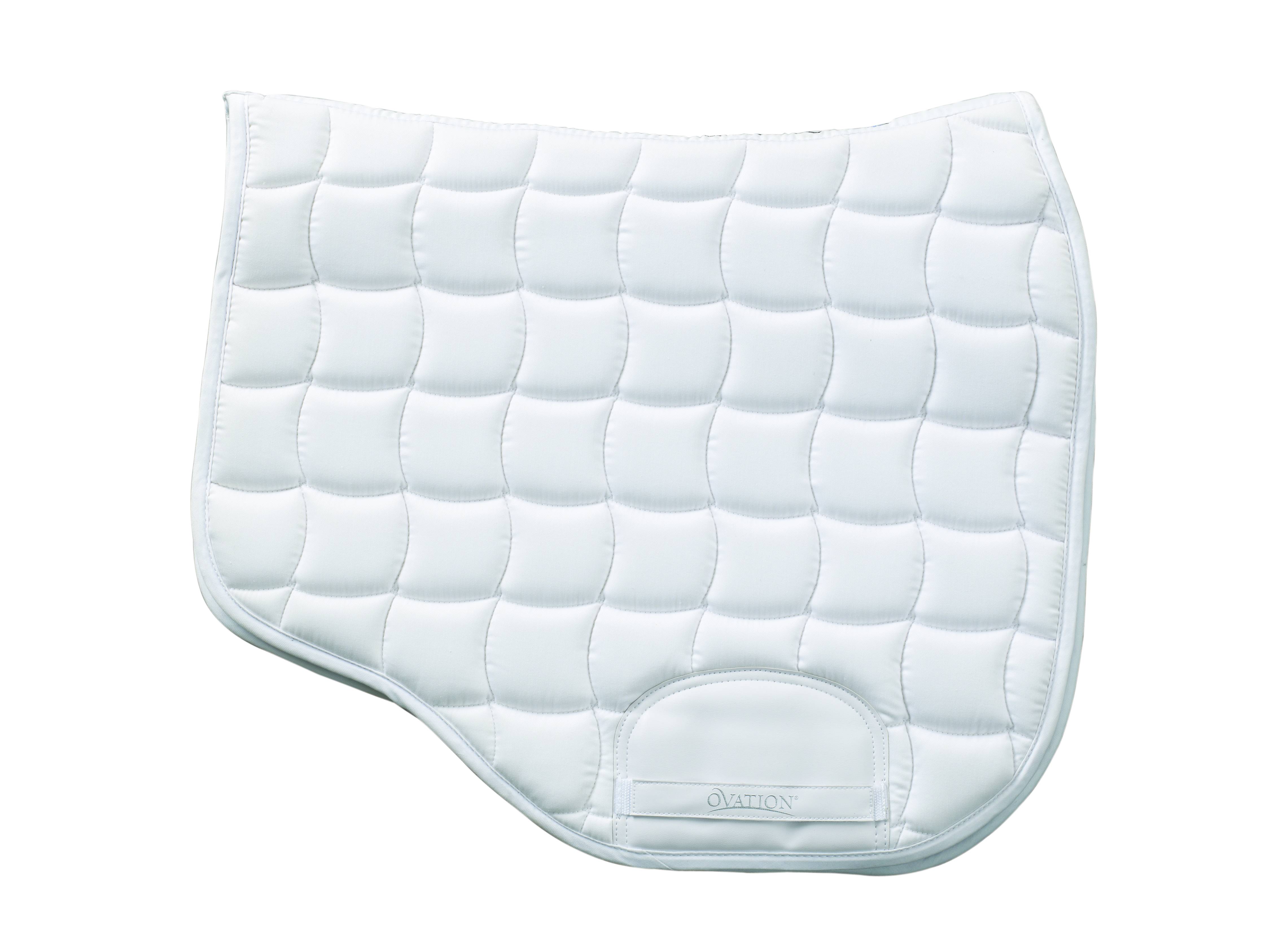 470310WHWH 2523 Ovation Coolmax Pro Euro Dressage Pad sku 470310WHWH 2523