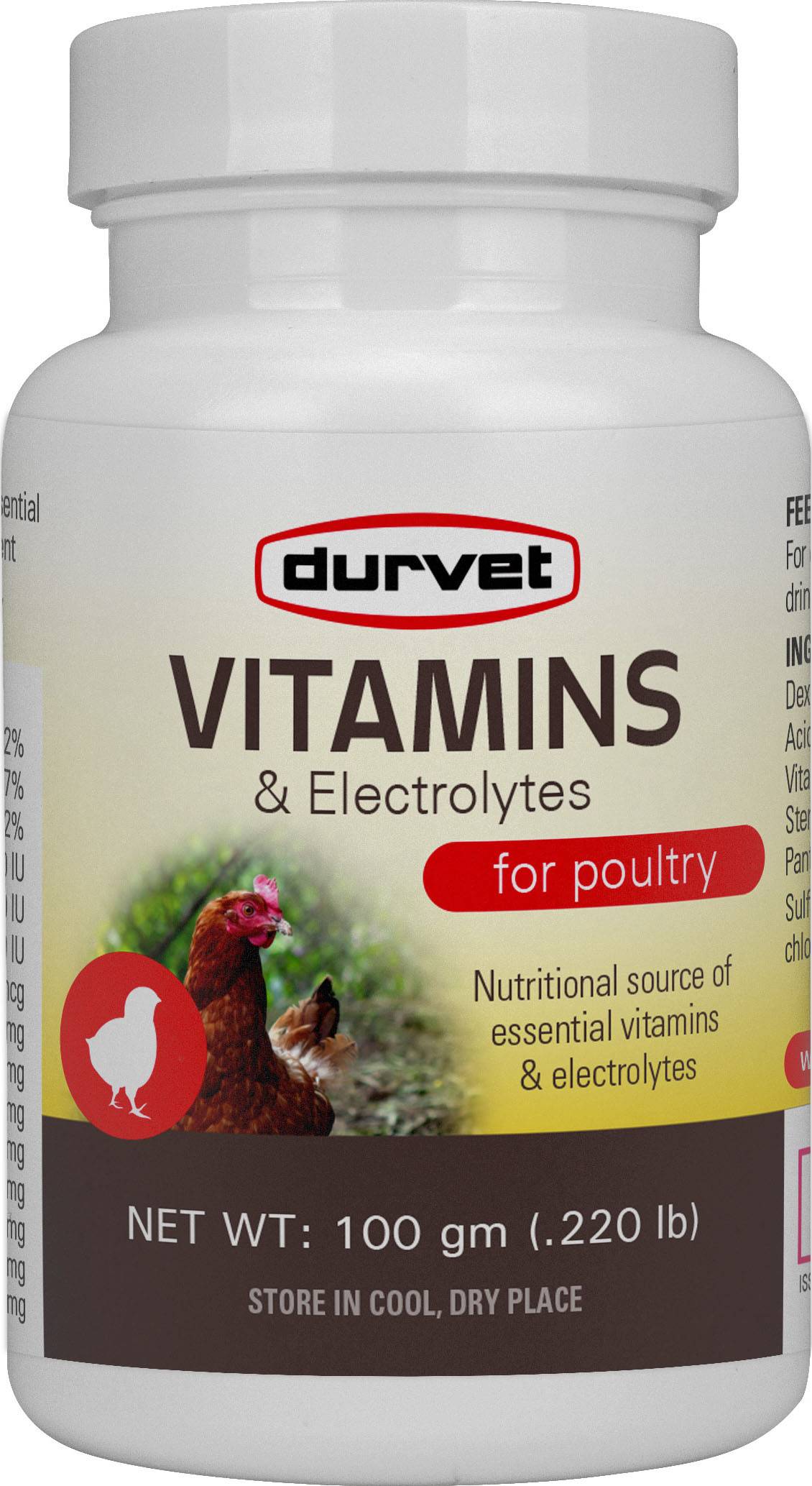 Durvet Vitamins & Electrolytes For Poultry