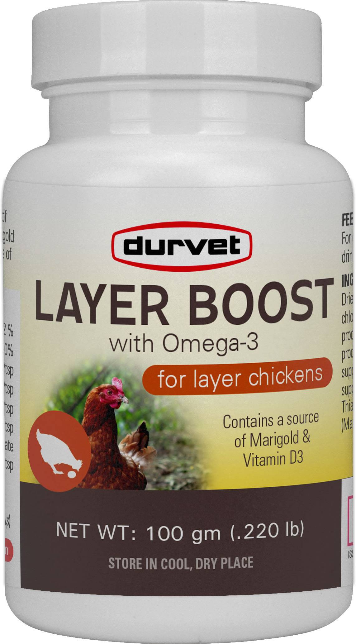 Durvet Layer Boost With Omega-3 For Layer Chickens