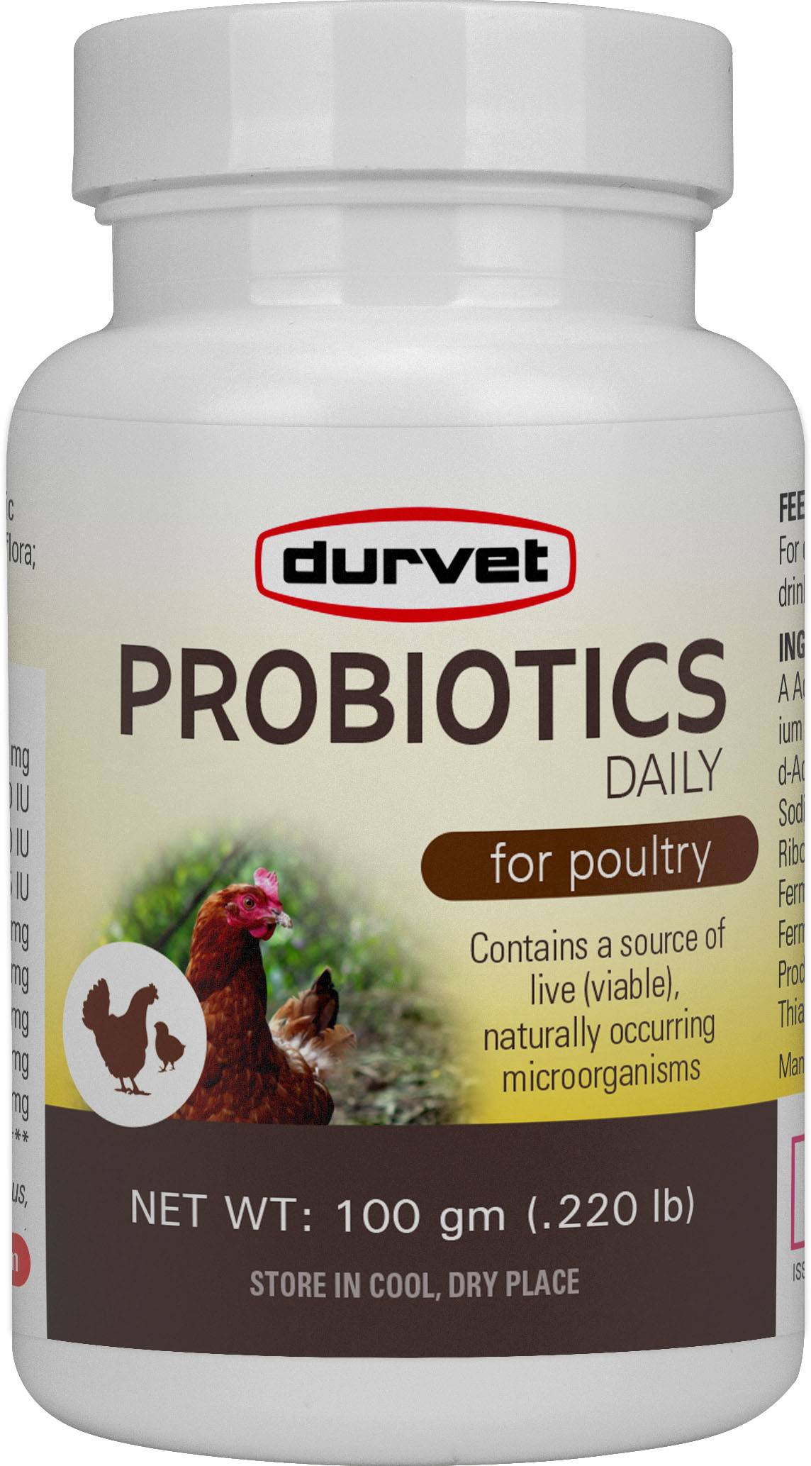 Durvet Probiotic Daily Feed Supplement For Poultry