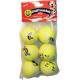 Ethical Dog Emoji Tennis Ball - 6 Pack