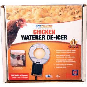 Farm Innovators Chicken Waterer Deicer For Nipple-Style Drinkers