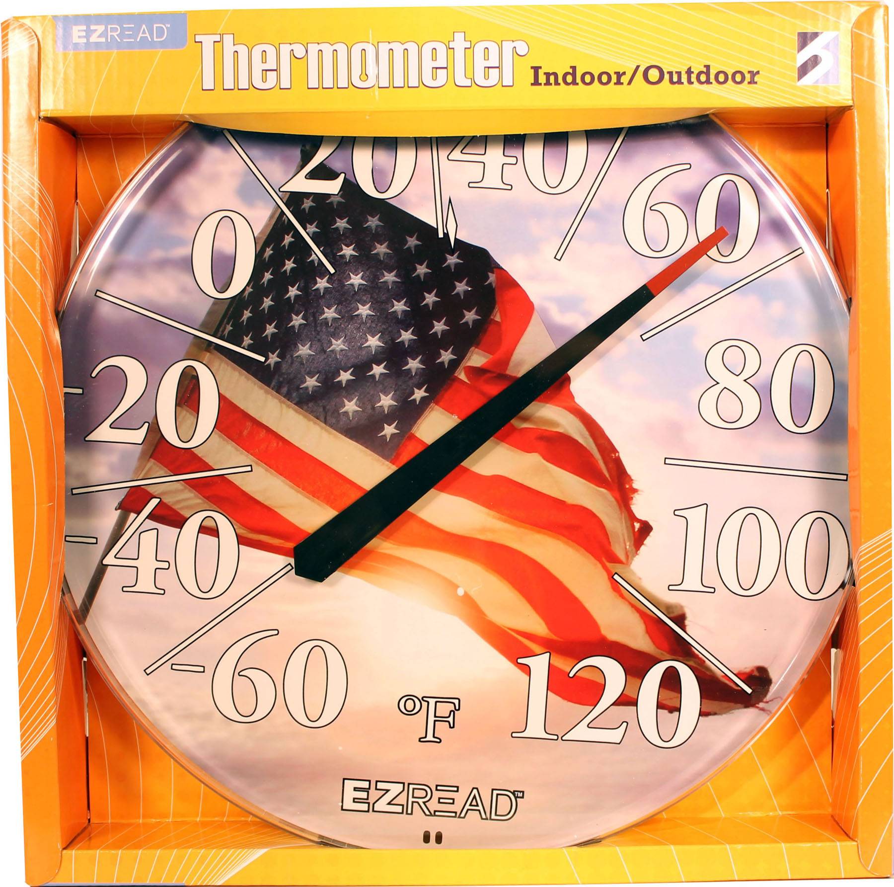 Headwind Consumer Ezread Dial Thermometer - American Flag
